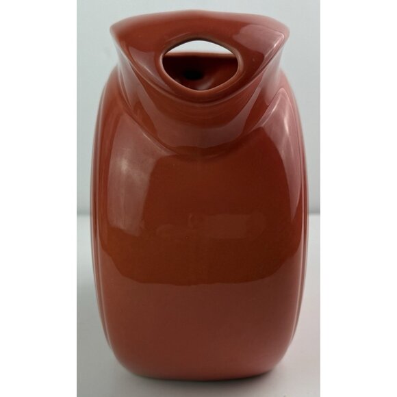 Fiesta Ware Large Disc Pitcher Orange/Poppy/Persimmon Made in USA EUC - Picture 7 of 10